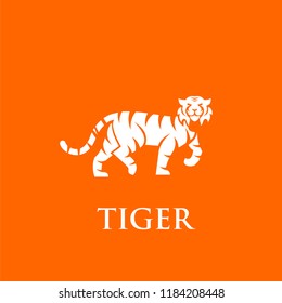 tiger logo icon designs vector