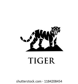 tiger logo icon designs vector