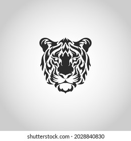 tiger logo icon illustration design vector template