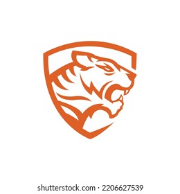 Tiger logo icon, Tiger illustration vector logo