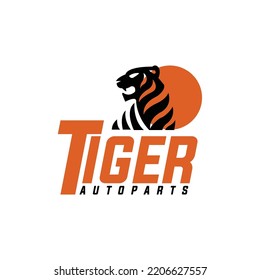 Tiger logo icon, Tiger illustration vector logo