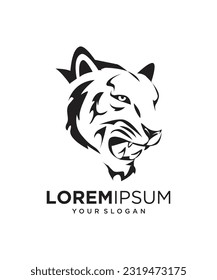 Tiger logo icon vector illustration
