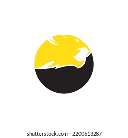 tiger logo icon vector template.