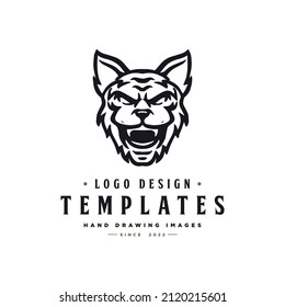 Tiger logo inspiration, tiger vector logo