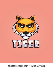 Tiger logo mascot vector illustration