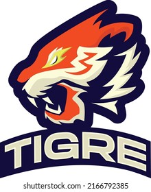 TIGER logo for sport gaming