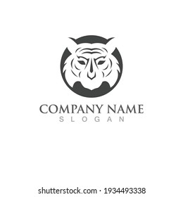 Tiger logo and symbol vector