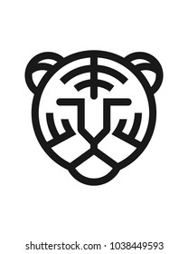 tiger logo template