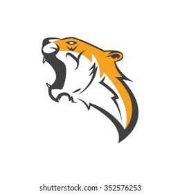 Tiger logo template