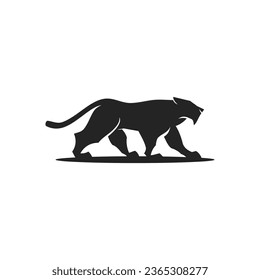 tiger logo template Isolated. Brand Identity. Icon Abstract Vector graphic