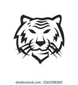 tiger logo template Isolated. Brand Identity. Icon Abstract Vector graphic