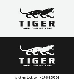 tiger logo vector design. logo template
