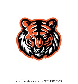 Tiger logo vector. E-sport logo.