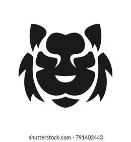 tiger logo vector. icon of tiger. eps 10.