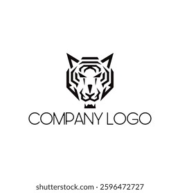 Tiger logo vector icon symbol
