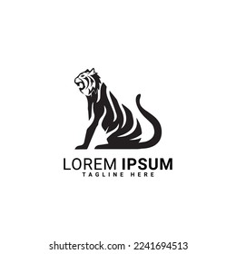 Tiger logo vector illustration design