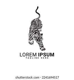 Tiger-Logo, Vektorgrafik-Design