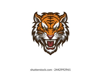 tiger logo vector illustration image