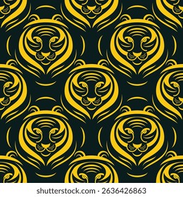 Tiger Luxury trendy applicable design gorgeous abstract vector illustration artwork.eps