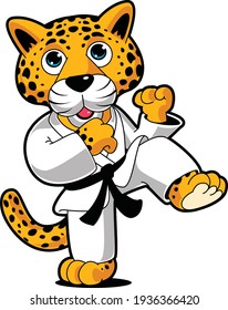 Tiger Martial Arts Karate Character