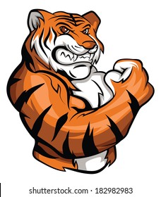 Tiger Mascot 