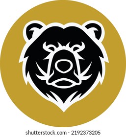 Tiger Mascot logo Design. Brave cat Face vector template. Tiger Head design for Logo, Tiger icon Sport Team logo design, Vector Template Illustration. Mascot Tiger Logo design for graphic work