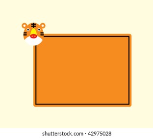tiger memo card
