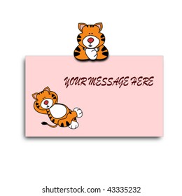 Tiger New Year Card