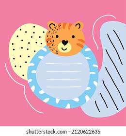 tiger note planner character icon