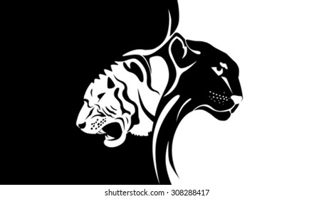 Panther Tiger Images, Stock Photos & Vectors | Shutterstock