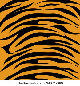 Tiger Pattern Stock Vector (Royalty Free) 340767980 | Shutterstock