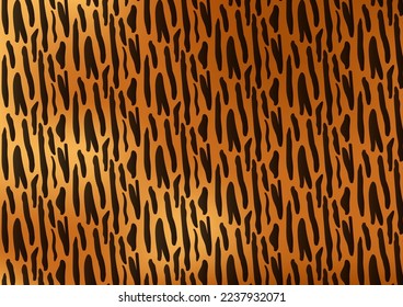 Tiger Pattern Background. Design Template Seamless pattern with tiger stripes. Background vector illustration.