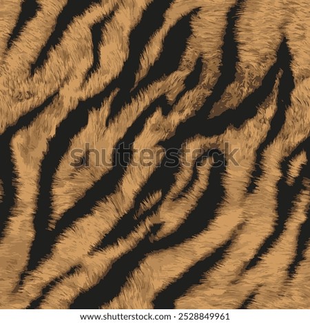 Tiger pattern design, animal leather seamless design