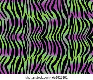Tiger pattern, print, stripes, skin, texture, design, decor, illustration, wallpaper, background, seamless, vector, isolated