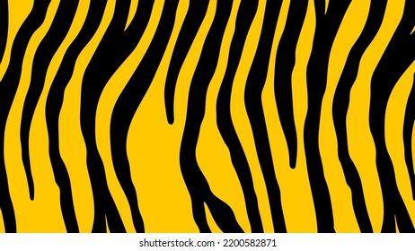 Tiger pattern skin print design background image.