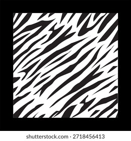 Patrón de impresión de tigre con rayas negras sobre fondo naranja para el diseño textil y de Fondo de pantalla