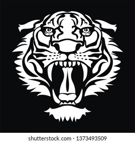 Tiger Print Vector Stock Vector (Royalty Free) 1373493509 | Shutterstock