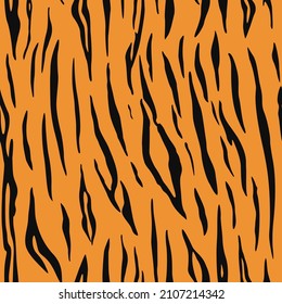 tiger repeat pattern. animal stripes. good for fashion, fabric, wallpaper, wrapping, etc.