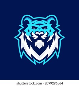 Tiger Roar Mascot Logo Templates