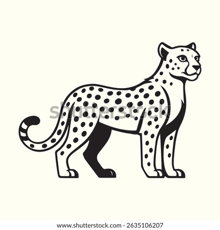 Tiger roaring logo sign emblem vector illustration