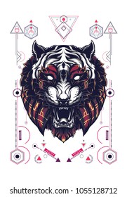 The Tiger Sacred-Geometry