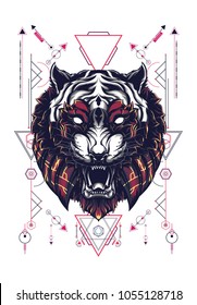 The Tiger Sacred-Geometry