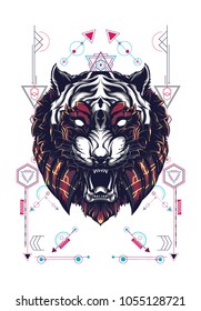 The Tiger Sacred-Geometry