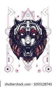 The Tiger Sacred-Geometry
