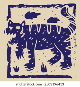 The tiger shape design is so expressive and aesthetic