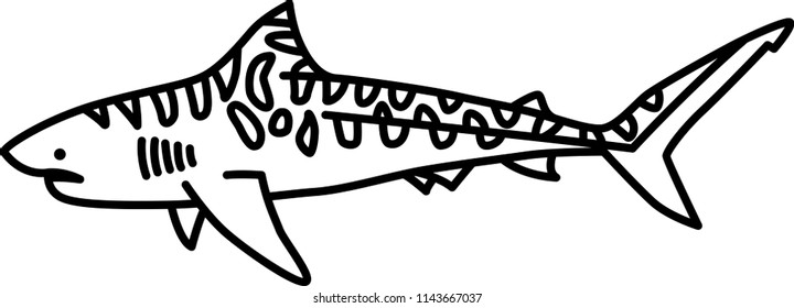 Tiger Shark Icon