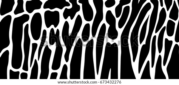 Tiger Shark Skin Texture Band Spot Stock Vector (Royalty Free) 673432276