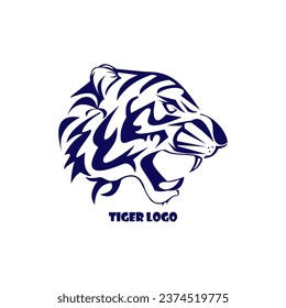 tiger showing its sharp teeth