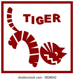 tiger, sign of the oriental calendar