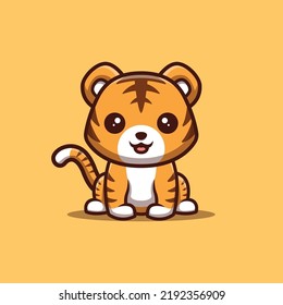 Logotipo de mascota de dibujos animados creativos Kawaii